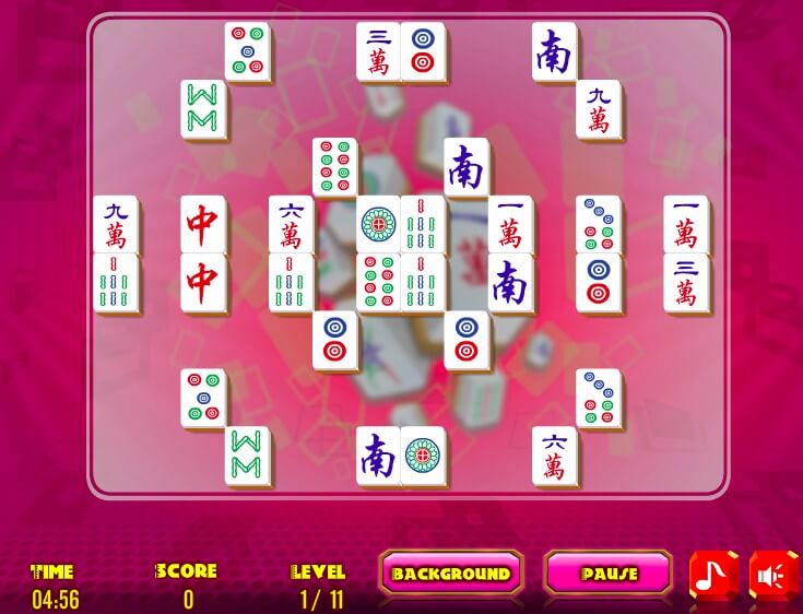 Mahjong Collision full screen