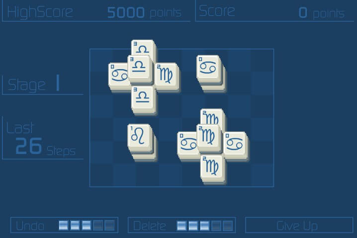 Mahjong Slidon full screen