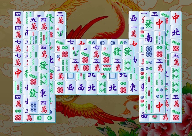 Chinese Dragon Mahjong full screen