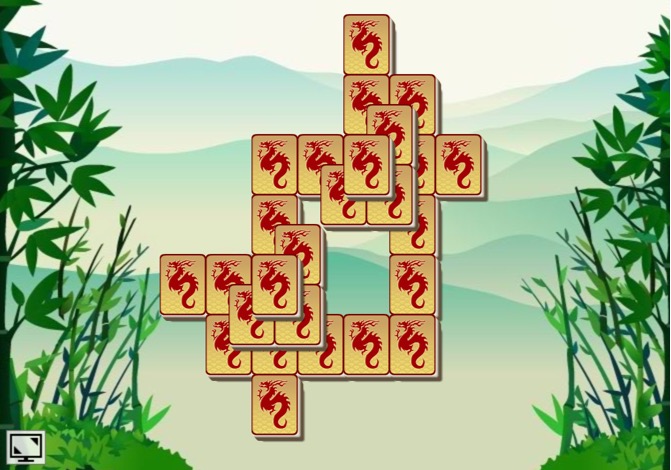 Dragons Mahjong full screen