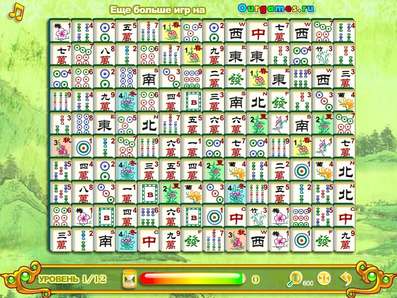 Mahjong for Boys full screen