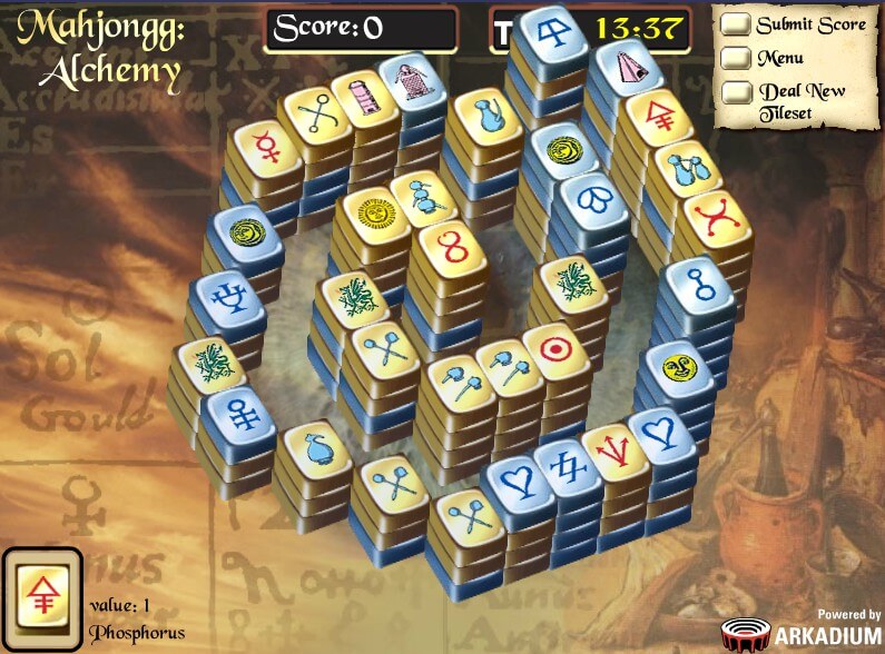Mahjong Alchemy full screen