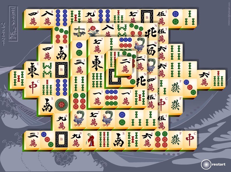 Mahjong Titan full screen