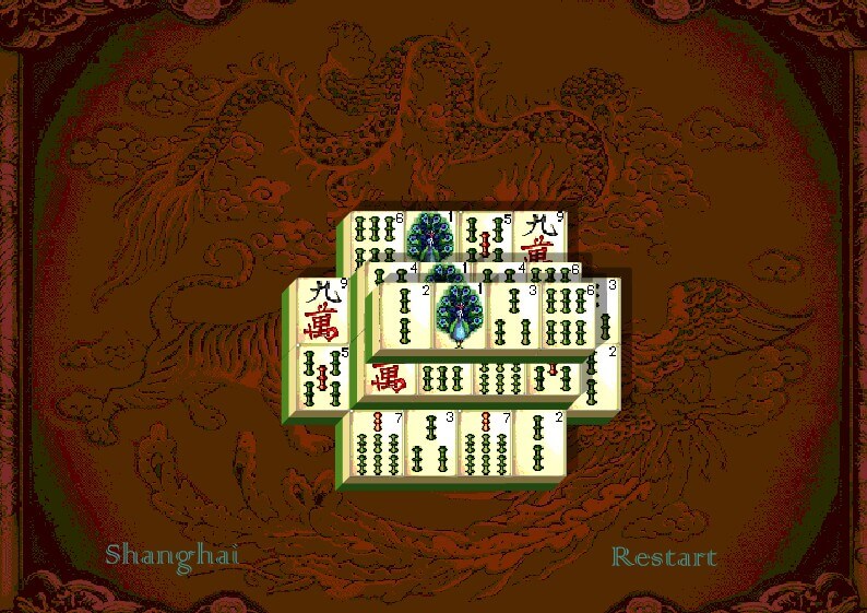 Shanghai Dynasty Mahjong full screen