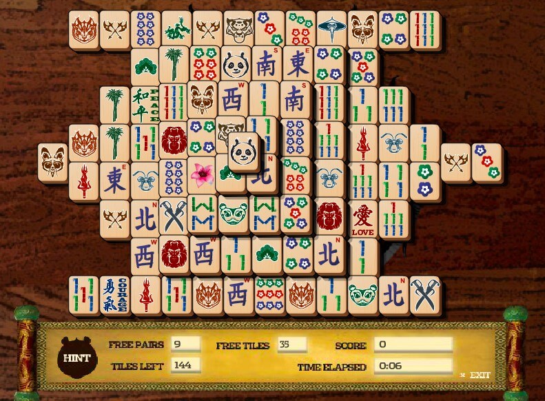 Mayhem Mahjong full screen