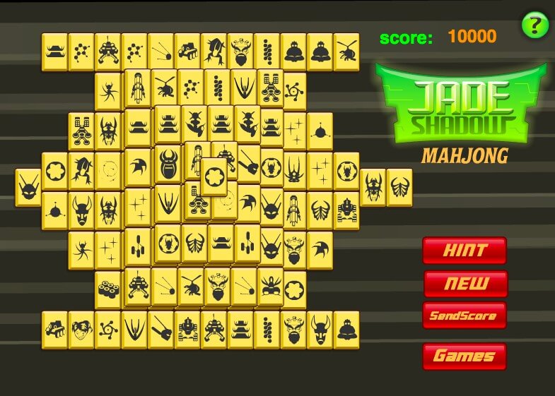 Jade Shadow Mahjong full screen