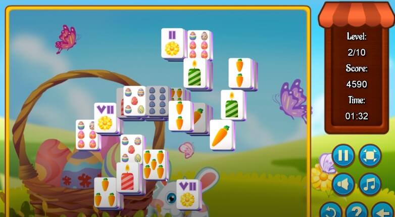 Easter Mahjong 2 full screen