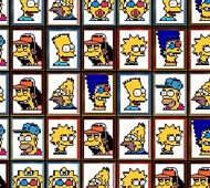 Tiles of the Simpsons Mahjong game online